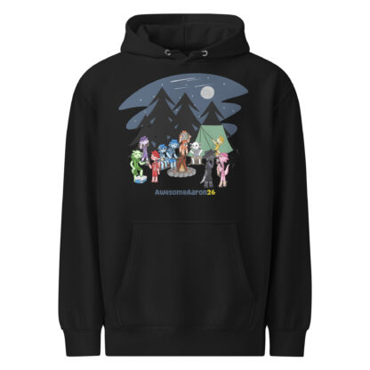 Axolotl Campout - Unisex Hoodie - Image 2
