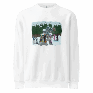 Axolotl Snow Day - Unisex Crewneck