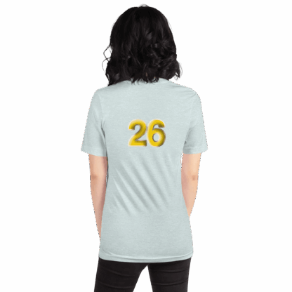 Axolotl Snow Day - Unisex T-Shirt - Image 7