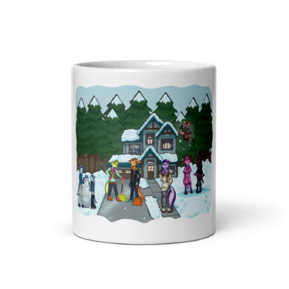 Axolotl Snow Day - Mug - Image 7