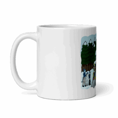 Axolotl Snow Day - Mug - Image 2