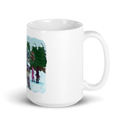 Axolotl Snow Day - Mug - Image 10