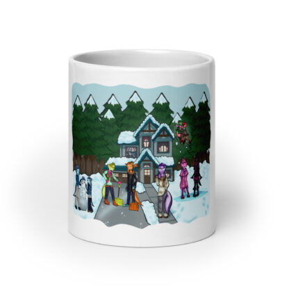 Axolotl Snow Day - Mug - Image 15