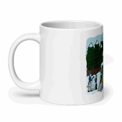 Axolotl Snow Day - Mug - Image 5
